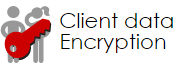 Client's data encryption